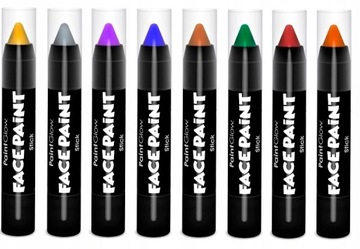 KREDKI DO TWARZY I CIAŁA Dla Dzieci PaintGlow 8szt