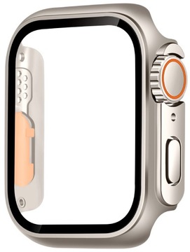 ETUI SZKŁO 2W1 DO APPLE WATCH 4|5|6|SE 44MM