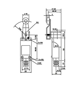 Концевой выключатель МЕ-8104 ОРИГИНАЛ
