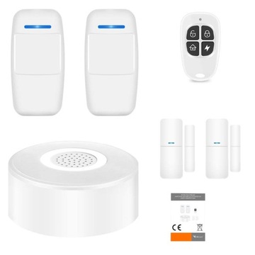 Беспроводная домашняя сигнализация Wi-Fi Сирена Датчики движения TUYA ORLLO