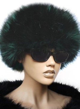 Женская МЕХОВАЯ ЗИМНЯЯ ШАПКА, ТОЧЕК, отличные цвета.