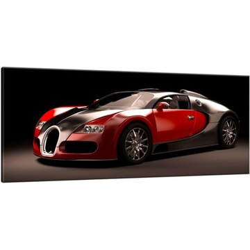 Автомобиль Bugatti Veyron Car 100х40 ИЗОБРАЖЕНИЕ Подарок