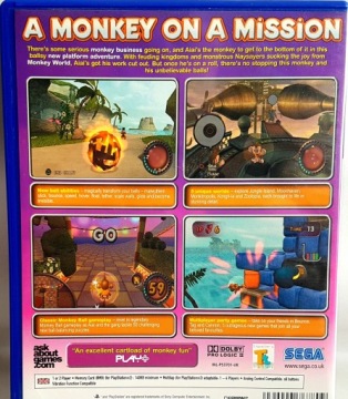 SUPER MONKEY BALL ADVENTURE PS2 — ПЛАТФОРМА MONKEYS ДЛЯ ДЕТЕЙ! КАК НОВЫЙ