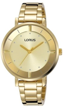 ZŁOTY ZEGAREK DAMSKI LORUS RG240QX9 GOLD FASHION