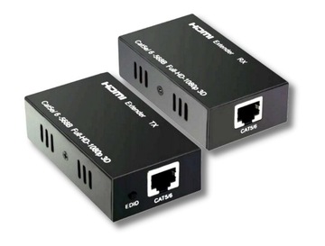 HDMI ekstender wzmacniacz przedłużacz do 60m RJ45