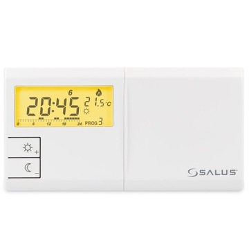 КОНТРОЛЛЕР SALUS 091 FL/V2 НЕДЕЛЬНАЯ ПРОГРАММА ДЛЯ ПЕЧНОГО КОТЛА ПРОВОДНОЙ + КЛЮЧ!