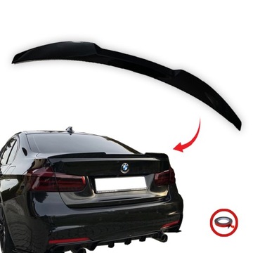 LOTKA SPOILER BMW Serii 3 F30 M4 style Czarny Połysk Super Jakość