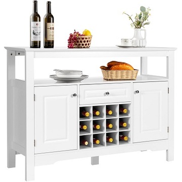 Szafka kuchenna Costway biały 40,5 x 117 x 82,5 cm biała