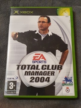 XBOX TOTAL CLUB MANAGER 2004 XBOX CLASSIC