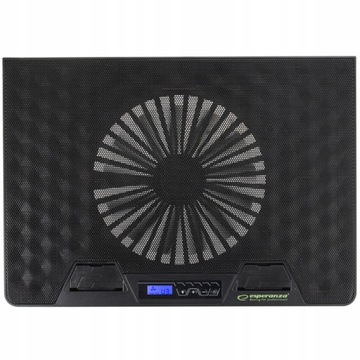 PODKŁADKA PODSTAWKA CHŁODZACA LAPTOP REGULACJA LED