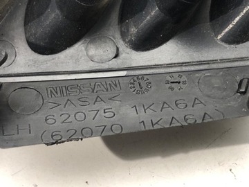 MŘÍŽKA NÁRAZNÍKU LEVÝ PŘEDNÍ NISSAN JUKE F15