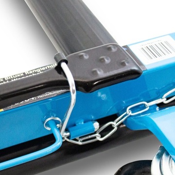 Гидравлическая маневренная тележка на колесах, 4 шт., синяя.