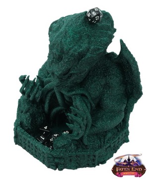 Мистический Ктулху - Башня игральных костей - FatesEnd Башня игральных костей Ктулху Зеленая с