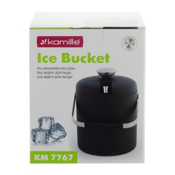 ТЕРМАЛЬНЫЙ КОНТЕЙНЕР ВЕДРО ДЛЯ ЛЬДА + КАМИЛЛА ТОНГЕРС