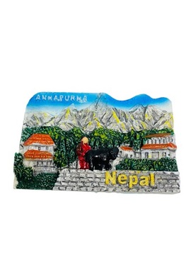MAGNES MAGNEZ NA LODÓWKĘ Nepal Azja góry