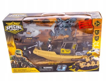 ZESTAW WOJSKOWY FIGURKI HELIKOPTER ŁÓDŹ