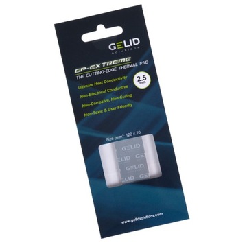 Gelid Extreme thermalpad 120x20x2.5mm TP-GP05-F