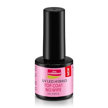 A.T.A PROFESSIONAL HYBRID TOP COAT NO WIPE BEZ PRZEMYWANIA 8 ML