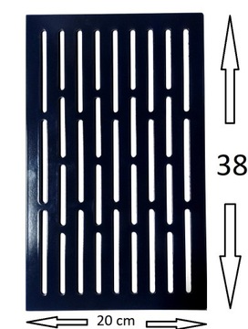 Керамическая решетка 66 см х 38 см, решетка для гриля