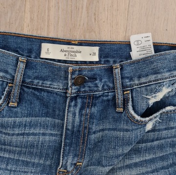 Abercombie&Fitch spodenki jeansowe W28 XS / S