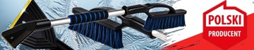 ЛАТУННЫЙ СКРЕБОК ДЛЯ УДАЛЕНИЯ СНЕГА С СТЕКЛА АВТОМОБИЛЯ CAR BRUSH XL