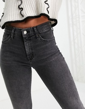 TOPSHOP SPODNIE JEANSOWE DAMSKIE RURKI 30/30 1VAJ