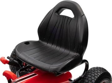 ГОКАРТ С ПЕДАЛЯМИ, НАДУВАННЫЕ КОЛЕСА, ТОРМОЗА