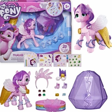 KUCYK MY LITTLE PONY FIGURKA KSIĘŻNICZKA PETALS PIPP + AKCESORIA