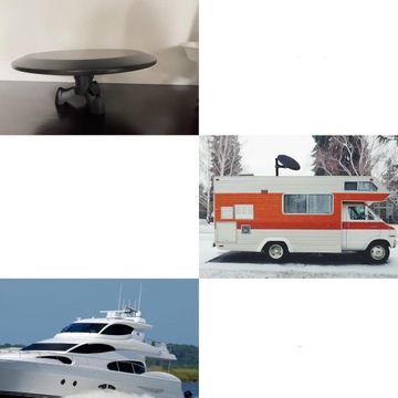 MOCNA ANTENA DOOKÓLNA 360° AKTYWNA ZEWNĘTRZNA 4K FILTR LTE MUX 1-8