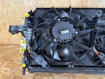 KOMPLET CHLADIČ CHLADIČE VENTILÁTOR VSTUP POLESTAR 2 II C40 EV ELEKTR.