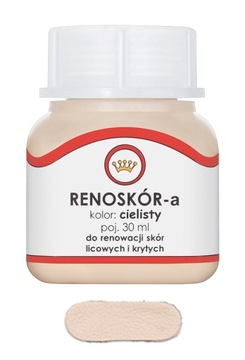 RENOSKÓR FARBA LAKIER DO SKÓRY CIELISTY