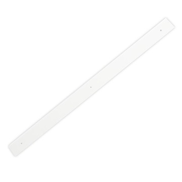 Listwa boczna do blatu 38mm LEWA BIAŁA