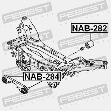 ВТУЛКА НАКЛАДКИ ДИФФЕРЕНЦИАЛА NISSAN