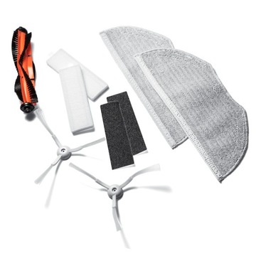 Набор кистей, фильтров, салфеток для робота Xiaomi MI, вакуумной швабры Essential G1