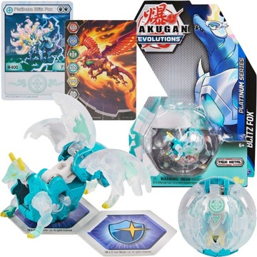 BAKUGAN EVOLUTIONS PLATINUM HAOS BLITZ FOX