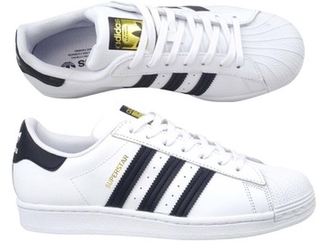 ADIDAS SUPERSTAR ORIGINALS EG4958 BUTY BIAŁE SKÓRZANE SNEAKERS DAMSKIE