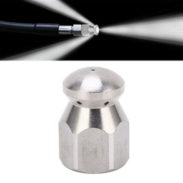 ВРАЩАЮЩАЯСЯ НАСАДКА 1/4 ДЛЯ ОЧИСТКИ СТОЧНЫХ СТОЧНИКОВ, 6 ОТВЕРСТИЙ