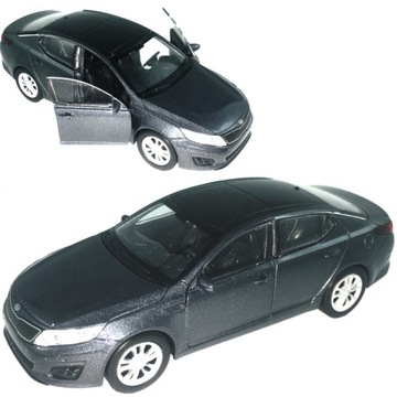 KIA OPTIMA FL MODEL METAL WELLY 1:34 GRAFITOWY