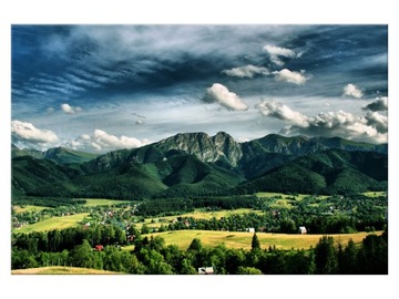 Obraz Tatry Słoneczny dzień w dolinie 120x80