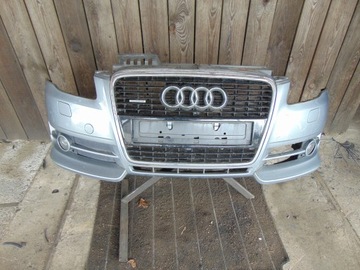 ZDERZAK PRZÓD PRZEDNI AUDI A4 B7 LY7G XENON SPRYSKI KRATKI GRILL KOMPLETNY