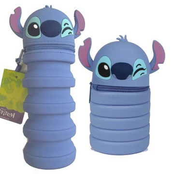 PIÓRNIK SZKOLNY SASZETKA ETUI TUBA SILIKONOWA LILO & STITCH STICH
