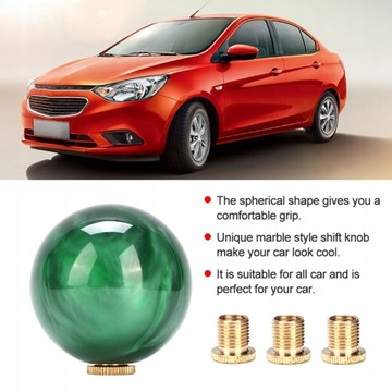 Мраморный шар с круглой ручкой переключения передач