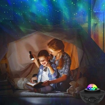 Projektor Gwiazd LED Lampka Nocna Z Głośnikiem