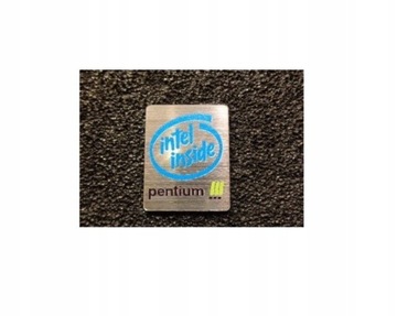Naklejka Intel Pentium 3 wypukła 19 x 24 mm 037c