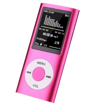 Wielofunkcyjny odtwarzacz mp3 ekran 1,8