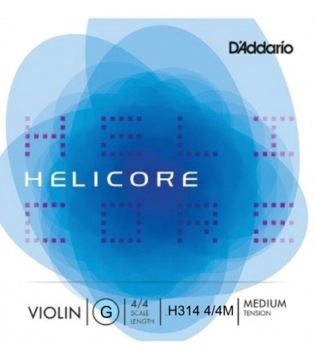 D'Addario Helicore H-314 struna G do skrzypiec
