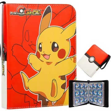 ALBUM segregator na 900 KART POKEMON z uchwytem