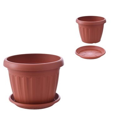 DONICZKA Z PODSTAWKĄ DONICZKI PODSTAWKA TERRA 25cm
