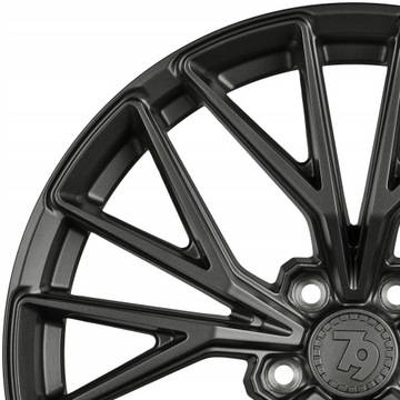 4× DISK HLINÍK SEVENTY9 SCF-U 7.5" X 17" 5X108 ET 40