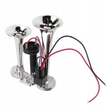 Воздушный звуковой сигнал для грузовика 12 В 130 дБ Двойная труба Super